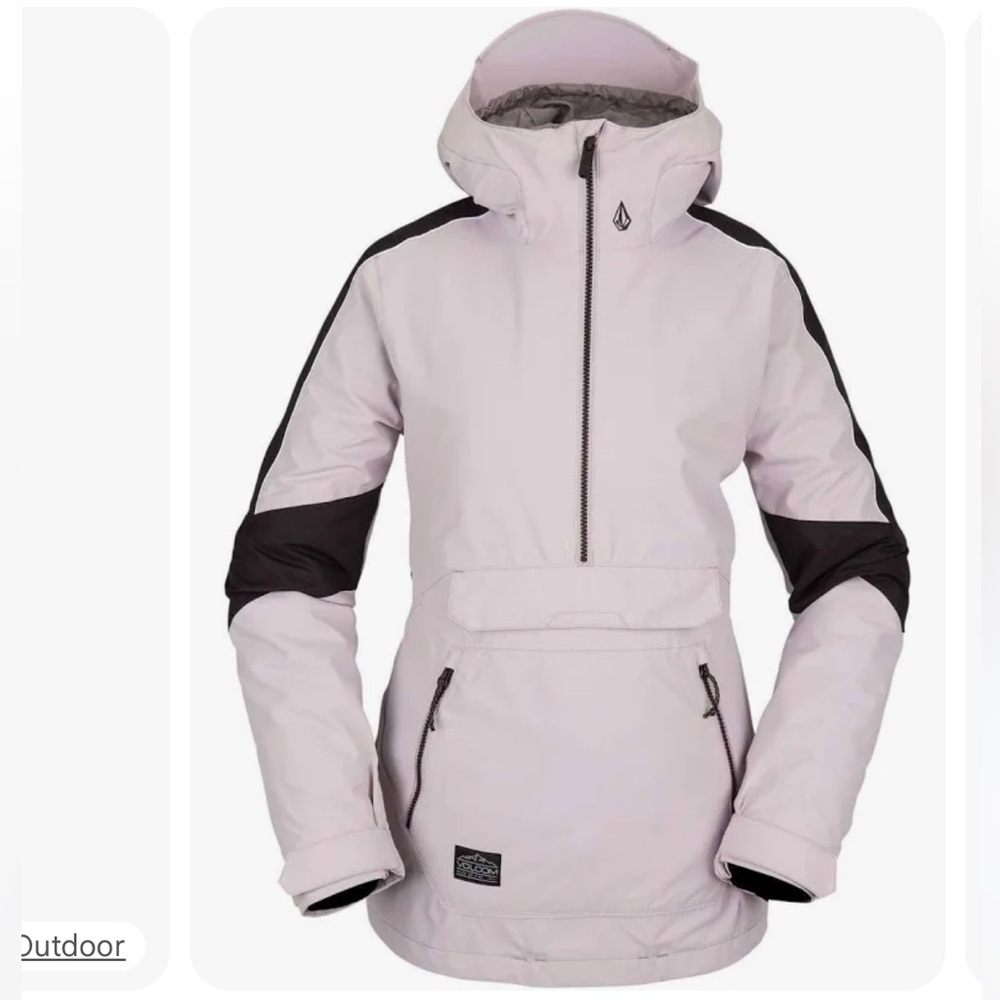 Volcom Mirror Women's Ski Jacket - Soft Pink and Black